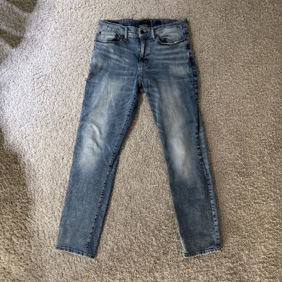 Preppy Vintage Skater Jeans - Light Blue Size 33x30.5 - Picture 1 of 7